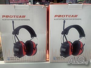Безжични Работни Слушалки / Безжични Антифони с Bluetooth/FM