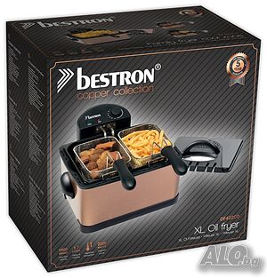 Bestron XL фритюрник DF402CO / Фритюрник 4,5 л.