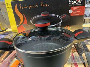 Style’n Cook 20см. 2,2 литра / Тенджера от ковано желязо със стъклен капак