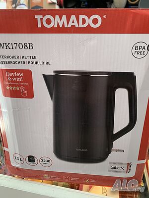 Кана за гореща вода TOMADO TWK1708B, черна