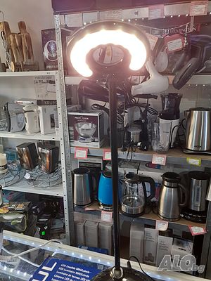Нова Немска Дизайнерска настолна лед лампа MAUL LED​, Черна светодиодна лампа за четене