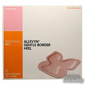 Нови Превръзки за пети със силиконов гел за облекчаване на болка, Allevyn Gentle Gel Hydro Cellular