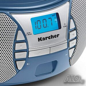 Немско Преносимо радио, Портативен плейър, Boombox player radio fm,cd, Aux, Phone in