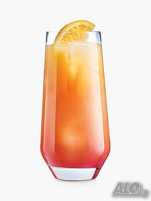 Eclat Cristal D’arques Ultime Crystal Highball Tumbler Long Drink Juice Glass - 6х450 ml