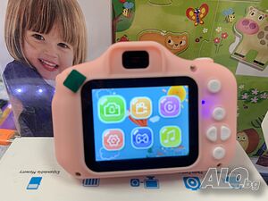 Детски Дигитален Фотоапарат / Фотоапарат с Игри / Детски Фотоапарат За Снимки и Видео