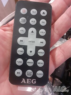 Дистанционно за уредба AEG ims4439 iPhone докинг станция, часовник, радио