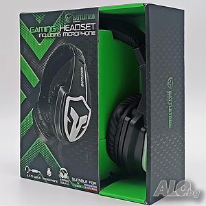 Продавам Нови слушалки от закупени Германия - Battletron Gaming Headphones, Headset Gaming Headset