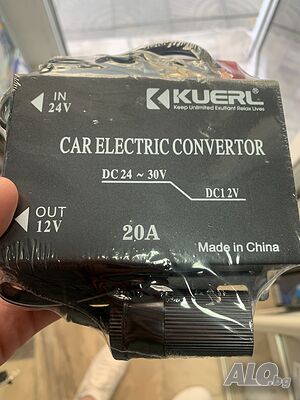 20А Конвертор на напрежение 24-12V, преобразувател на ток