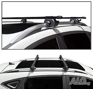 Напречни греди багажник за TOYOTA YARIS VERSO 2000-2005 г. отворени релси - BagajnikPro