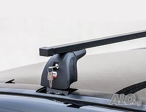 Багажник за HONDA CR-V 2007-2011 г. напречни греди - стомана - AMOS - BagajnikPro