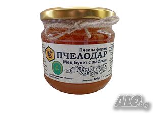 Пчелен мед с шафран