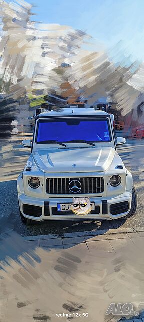 Мерцедес Бенц ”Г” класа AMG Бял