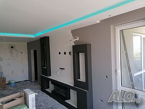 Шпакловка и боядисване