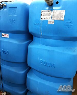 Хидрофорна система + 2 резервоара по 2000л (общо 6000л) WILO / ELBI / Reflex