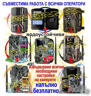 Ловна камера Suntek всички серии, фотокапан, нощно заснемане, водоустойчива