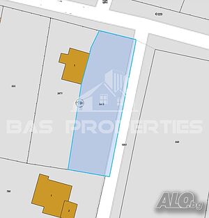 Парцел в Банкя, до София - С разрешително за строеж