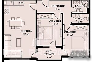 Тристаен Апартамент в Люлин 5, София