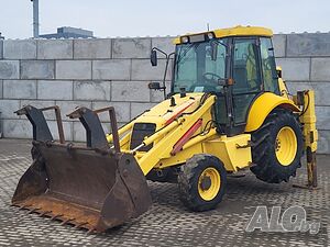 New Holland LB110B-4PT Комбиниран Багер