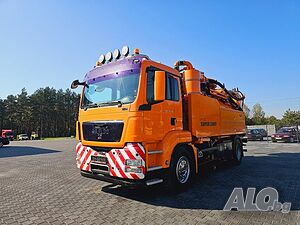 MAN Wiedemann SUPER 2000 Камион за почистване на канализация