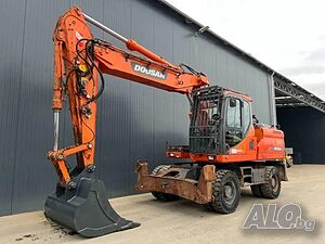 Doosan DX210W Колесен багер