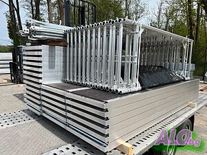 Алуминиево фасадно скеле 280 m2