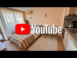 Просторен и светъл едностаен апартамент в комплекс Aqua Dreams, СВети Влас