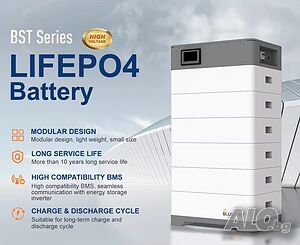 Високовлтова Lifepo4 батерия Bluesun 21,7 KWH