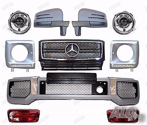 Стопове facelift за Mercedes G-class W463. stopove фейслифт Мерцедес Г клас В463