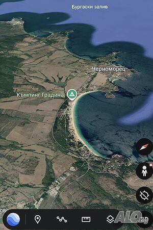 Продава 3703 кв.м с красива морска панорама в м. Митков мост в близост до къщи!!