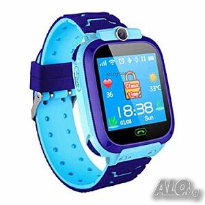 Детски Смарт часовник Smart Wear Q12,SMS Нотификации, Сим карта и камера,LBS Tracking, Водоустойчив,..