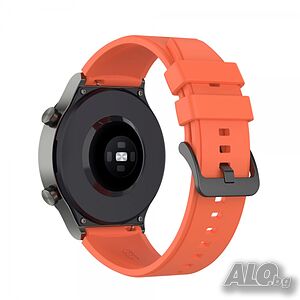 MODEL hsso - Силиконова каишка 22 mm за Huawei GT 3/ GT 3 Pro/ GT 2/ GT 2 Pro/ GT, оранжева