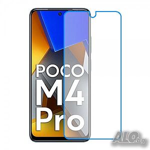 Стъклен протектор Be smart, Xiaomi POCO M4 Pro, 9H, прозрачен