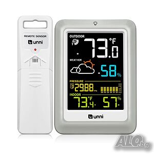 Безжична метеорологична станция UNNI 585C цветна