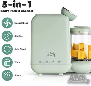 Уред за приготвяне на бебешка храна, 5 в 1 от Chefhandy