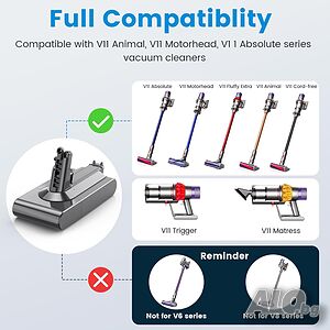 Батерия за Dyson V11 3900mAh + филтър