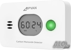 Детектор за въглероден окис CO CPVAN безжичен 3-в-1- COS- X3 Plus
