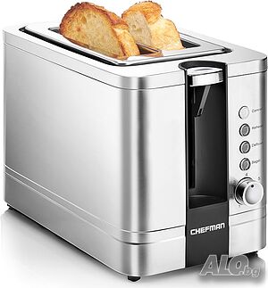 Изскачащ тостер Chefman с 2 филийки