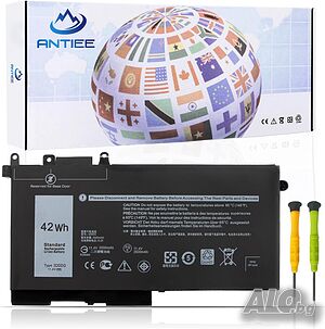 3DDDG батерия за лаптоп Dell, 3 клетки, 11.4V, 42Wh.