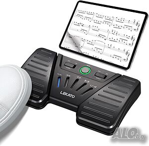 LEKATO Bluetooth педал за завъртане на страници