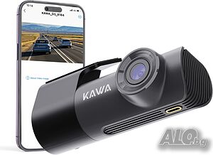 WiFi Мини даш камера за автомобил с гласов контрол KAWA