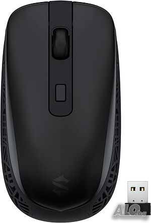 Ергономична акумулаторна безжична USB мишка Black Shark