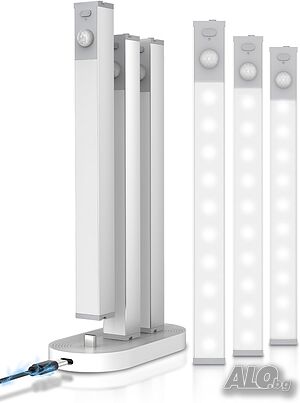 6 броя LED светлини за шкафове със сензор за движение Goodea