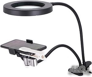 Настолна лампа с лупа с 72 LED светлини Meichoon