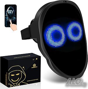 LED маска с Bluetooth програмируемо приложение MEGOO