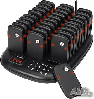 Retekess Система за ресторантски пейджъри със зумери-30 броя