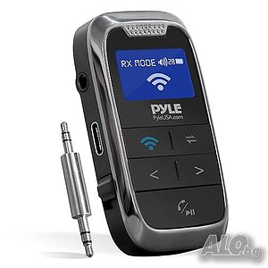 Безжичен Bluetooth трансмитер - 2-в-1 аудио адаптер Pyle