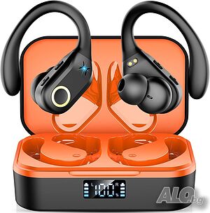 Bluetooth безжични слушалки с калъф за зареждане Mysic