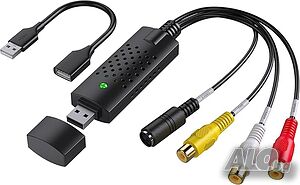 USB видео дигитализатор, устройство с 4 порта