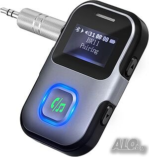 LENCENT Bluetooth 5.0 адаптер за кола с микрофон