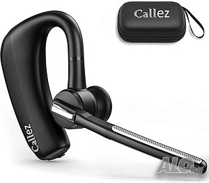 Bluetooth слушалка с двоен микрофон с шумопотискане за мобилен телефон